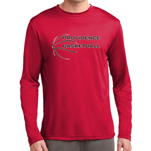 PROVIDENCE BASKETBALL LongSleeve Poly Tee Thumbnail