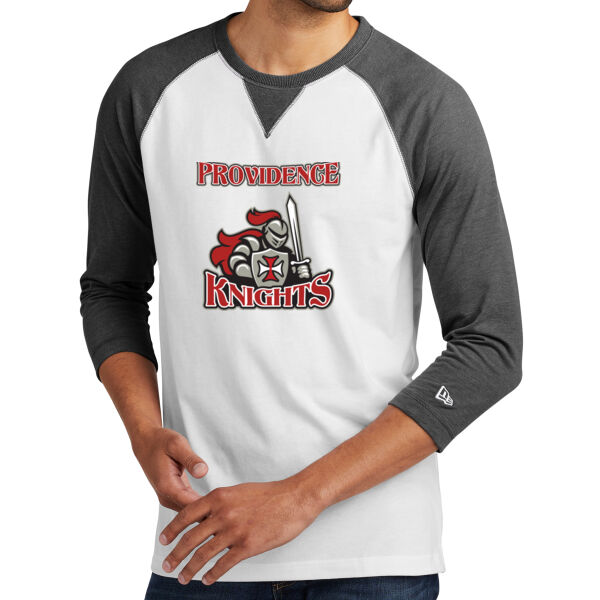 KNIGHTS Sueded 3/4-Sleeve Baseball Raglan Tee Thumbnail