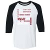 Adult Heavy Cotton™ Three-Quarter Raglan Sleeve T-Shirt Thumbnail